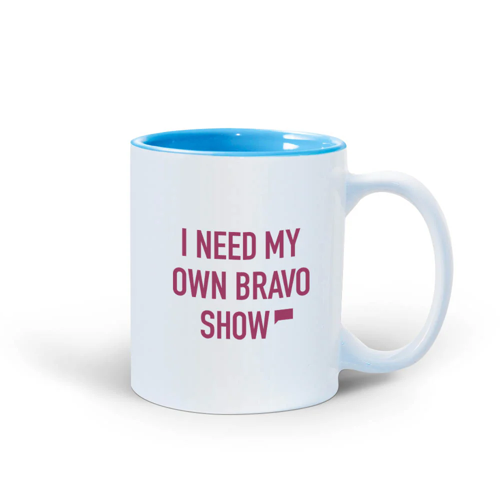 I Need My Own Bravo Show Two-Tone 11oz Mug - Image 5