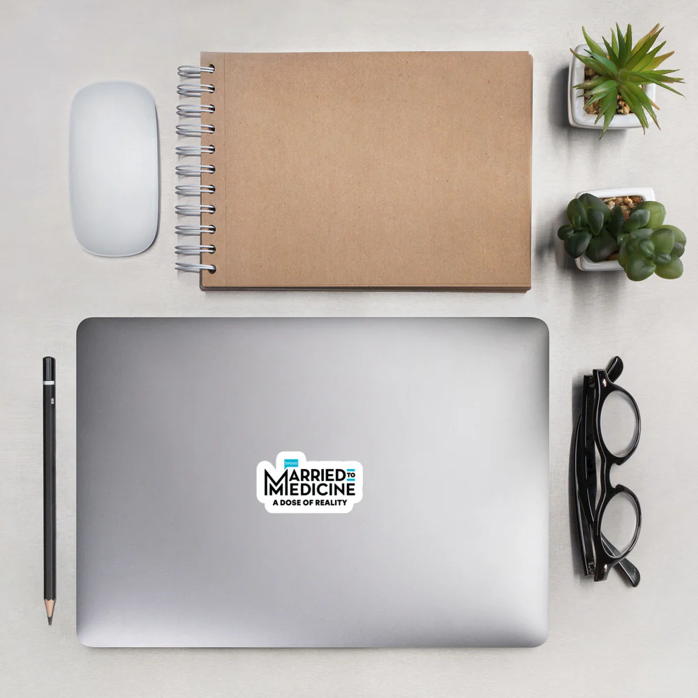 Married to Medicine Logo Sticker - Image 4