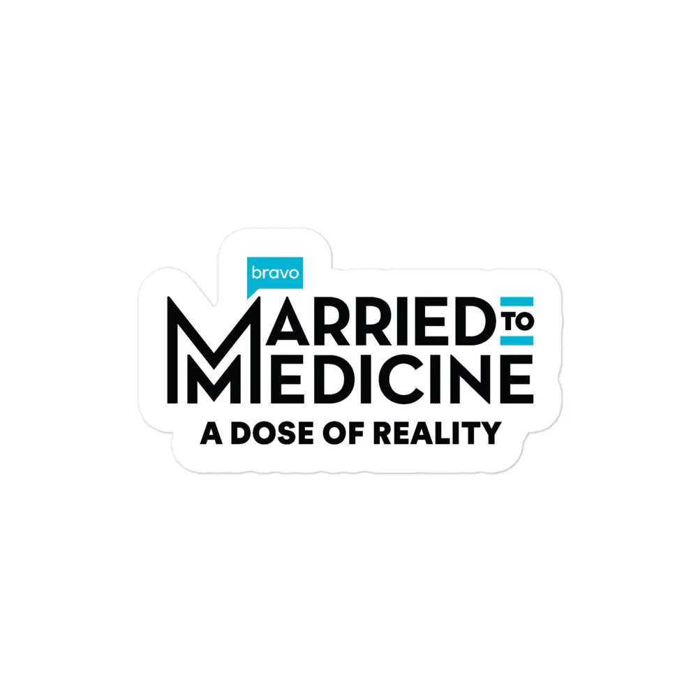 Married to Medicine Logo Sticker - Image 5