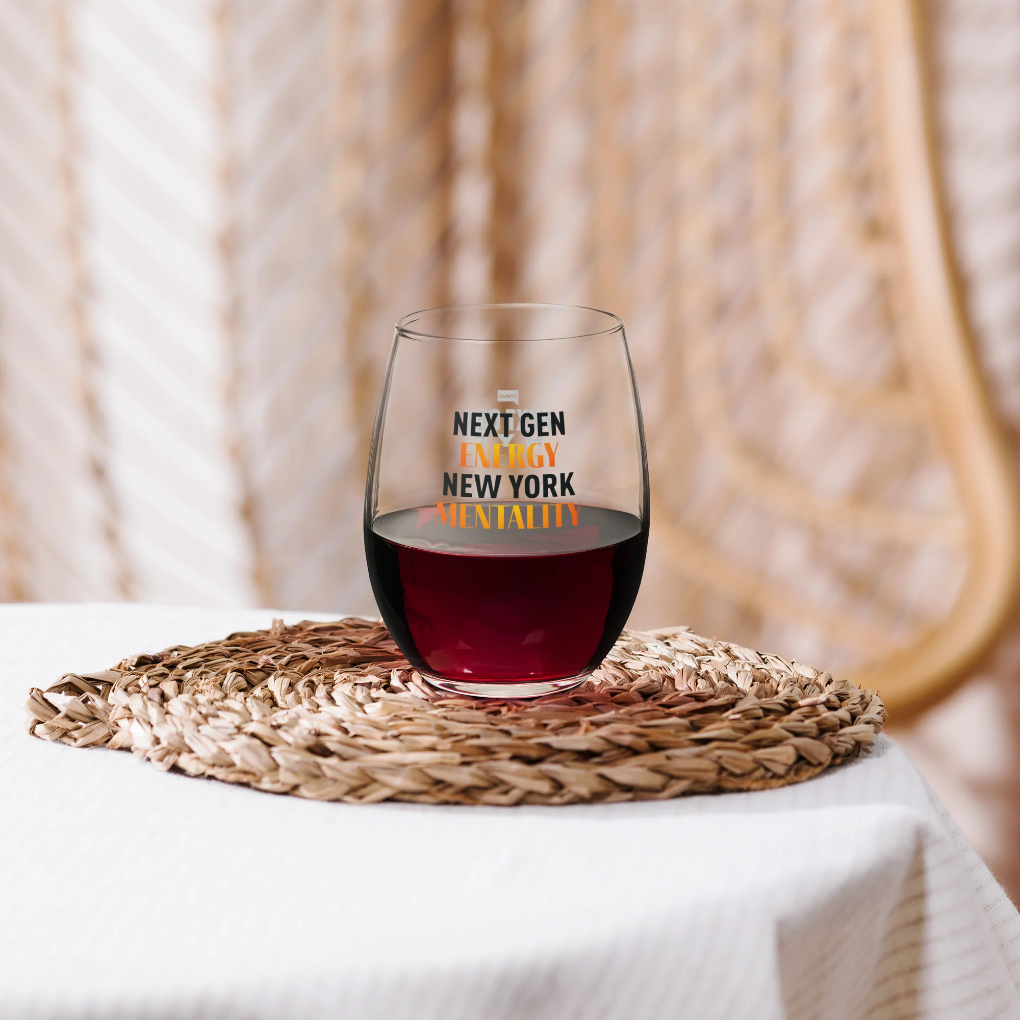 Next Gen NYC Wine Glass New Gen Energy, New York Mentality - Image 3