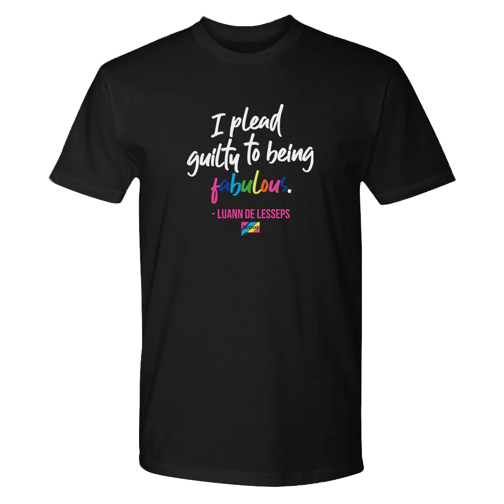 Plead Guilty to Being Fabulous Adult T-Shirt - Image 4