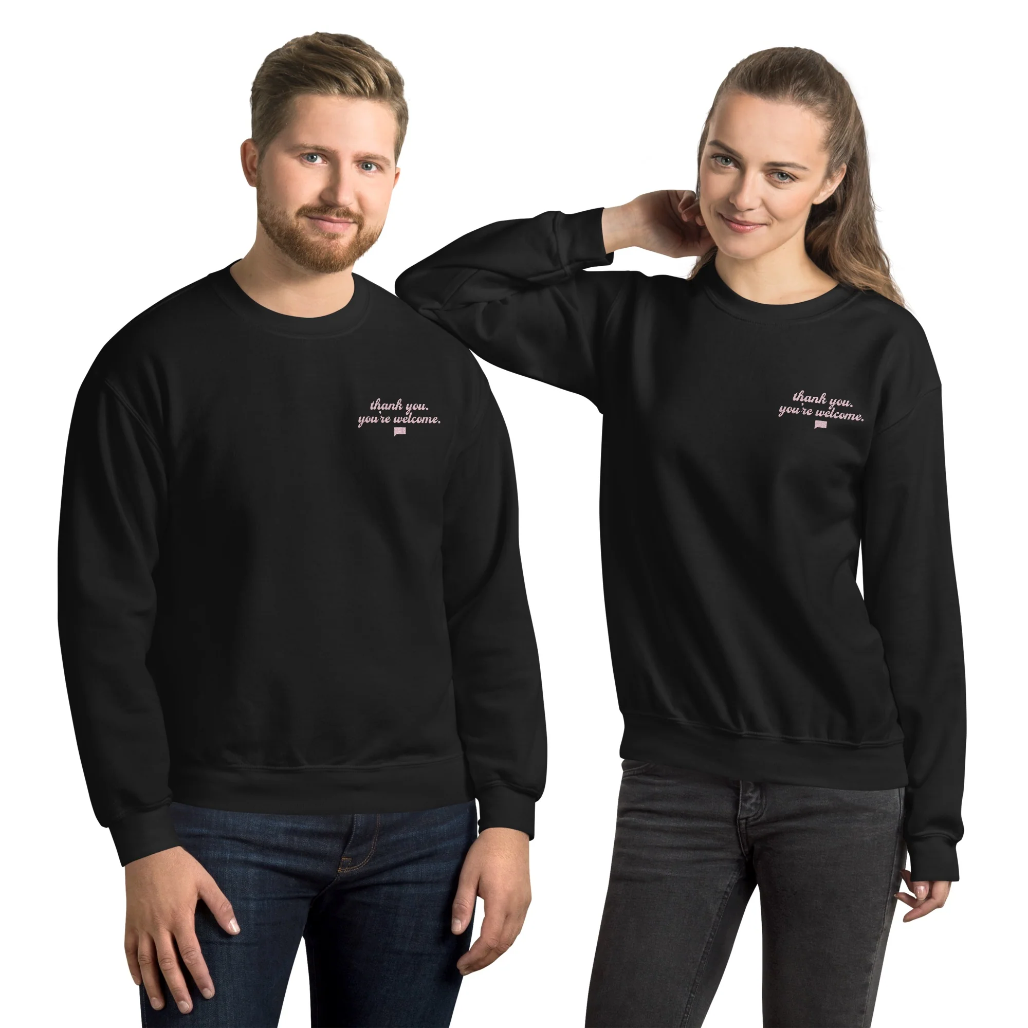 The Real Housewives of Beverly Hills Thank You, You're Welcome Embroidered Crewneck - Image 3