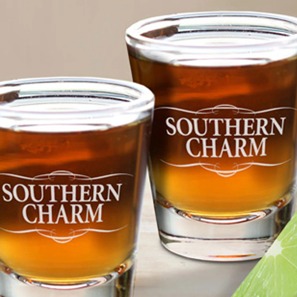Southern Charm Logo Shot Glasses - Set of 2 - Image 2