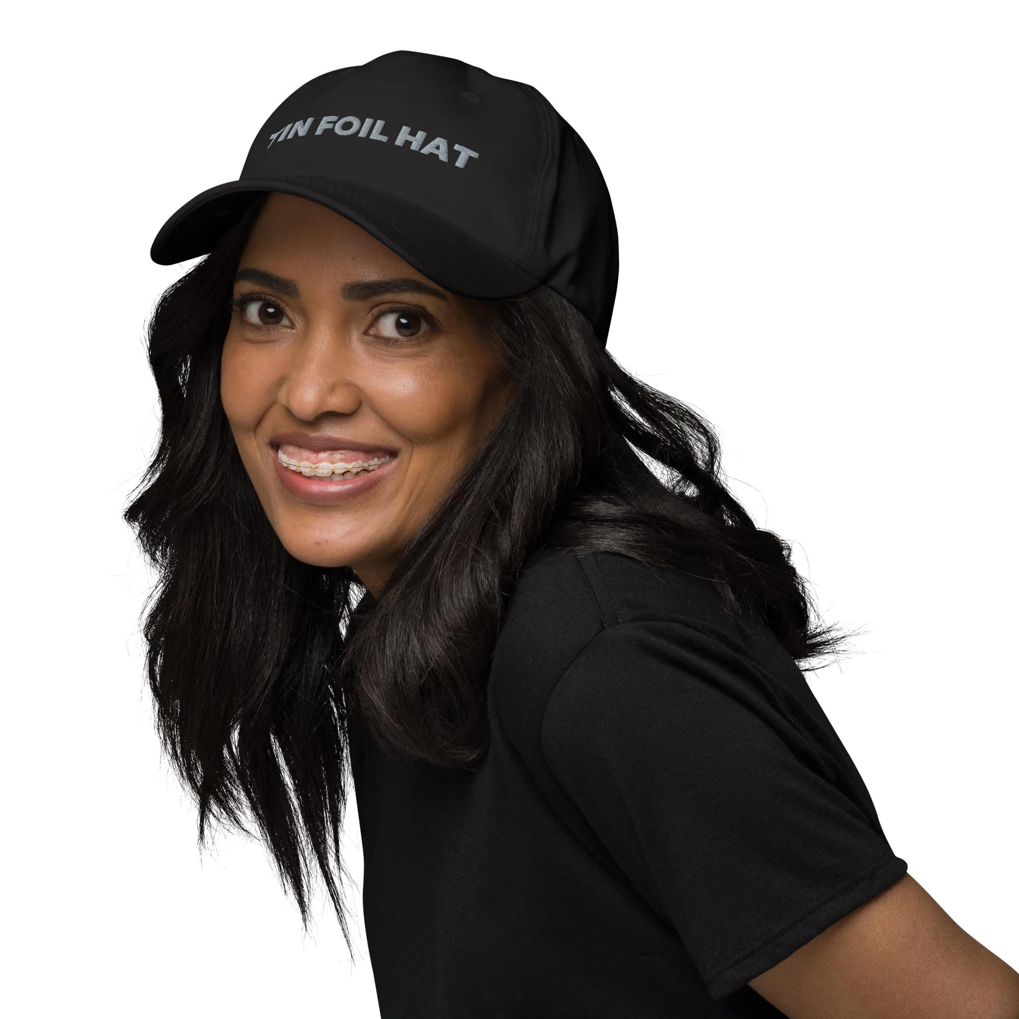 Southern Charm Tin Foil Embroidered Hat - Image 4