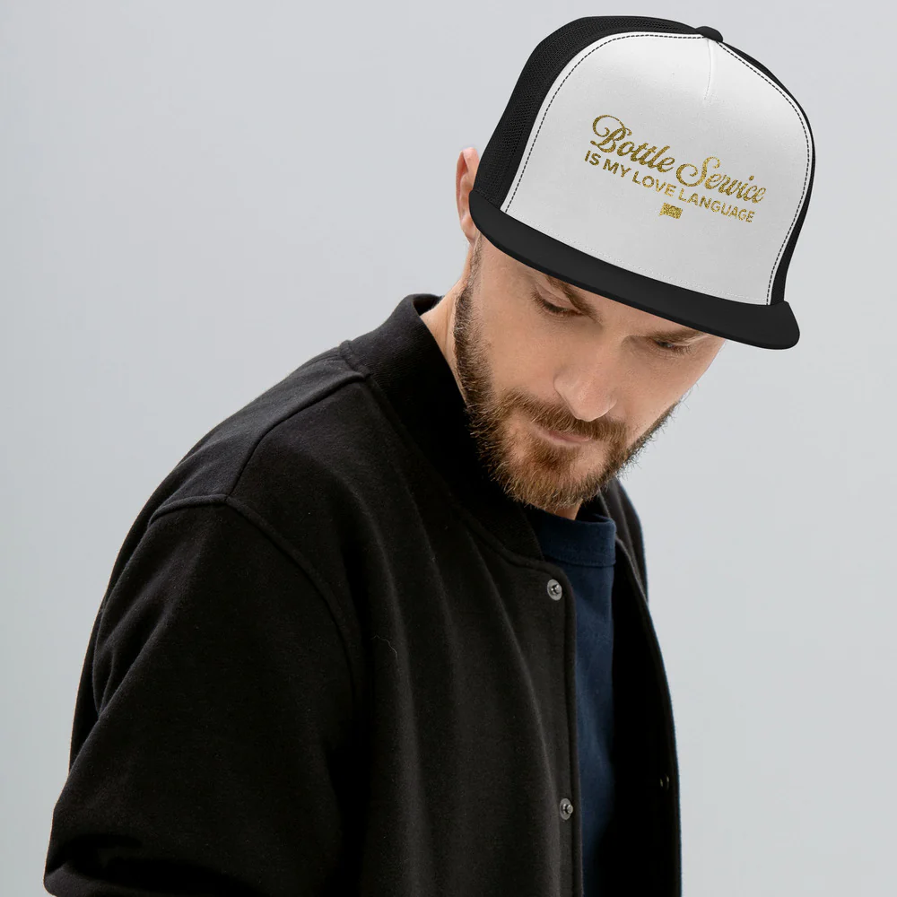 Southern Hospitality Bottle Service Is My Love Language Trucker Hat - Image 10