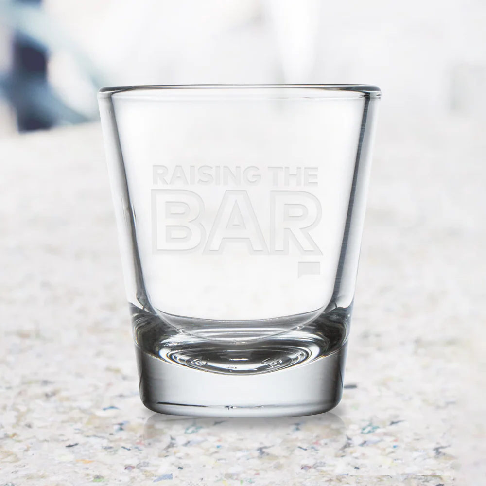 Southern Hospitality Raising The Bar Shot Glass - Image 3