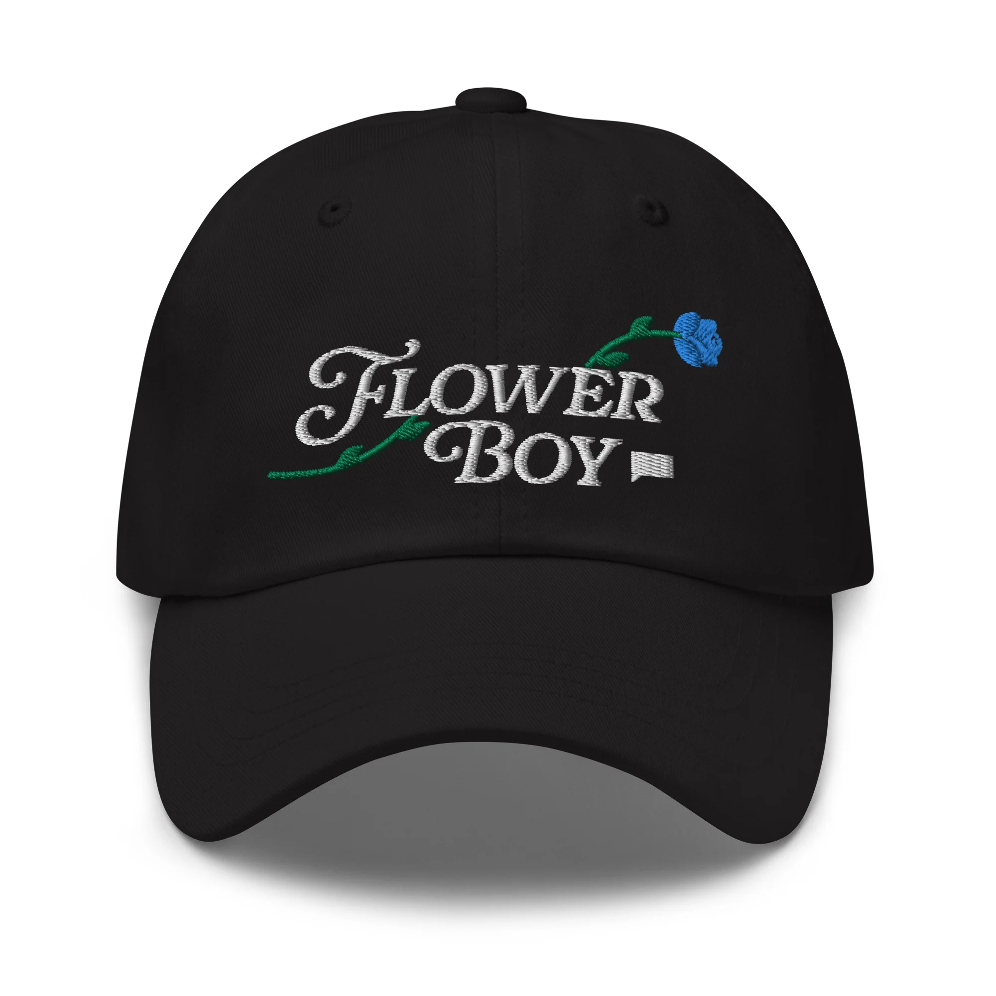 Summer House Flower Boy Embroidered Classic Dad Hat - Image 3