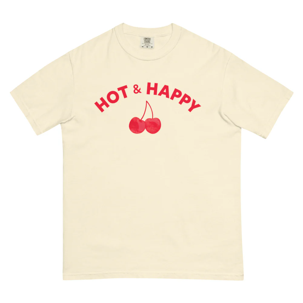 Summer House Hot & Happy Comfort Colors T-Shirt
