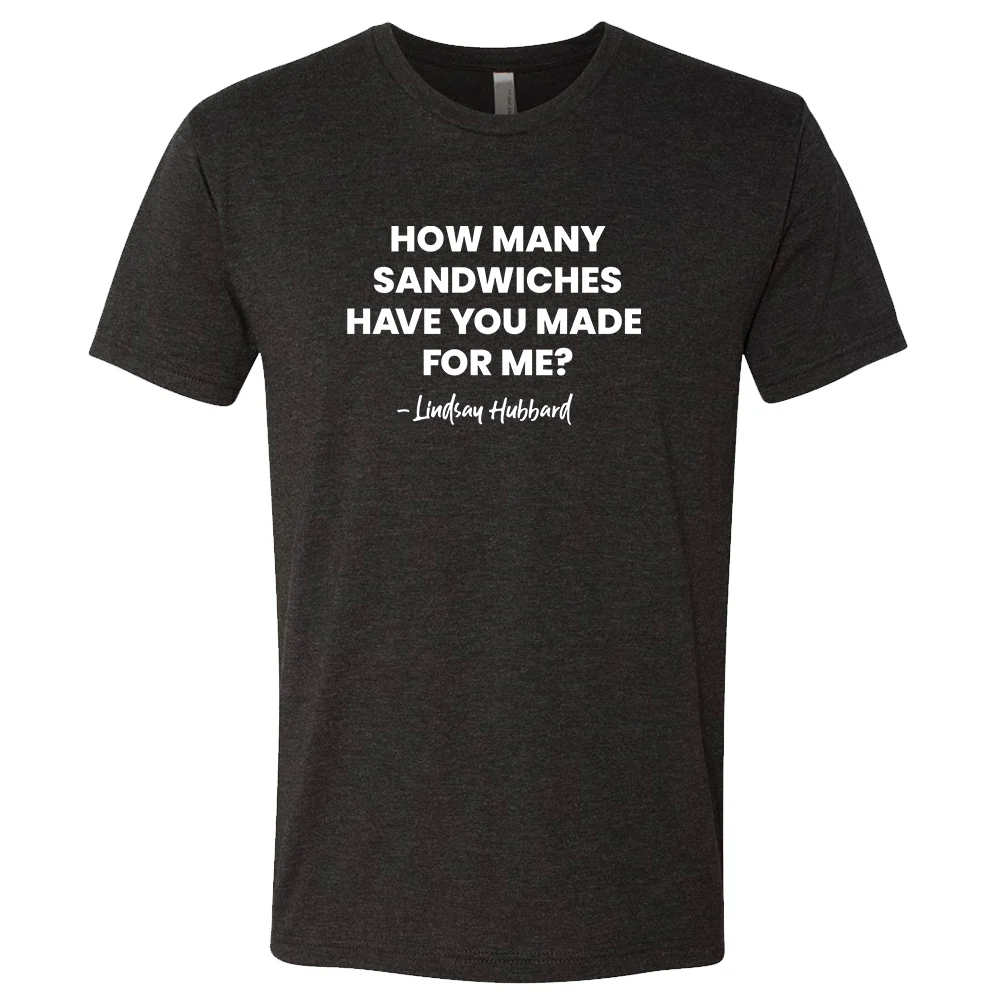 Summer House How Many Sandwiches Have You Made For Me? Men's Tri-Blend T-Shirt - Image 3