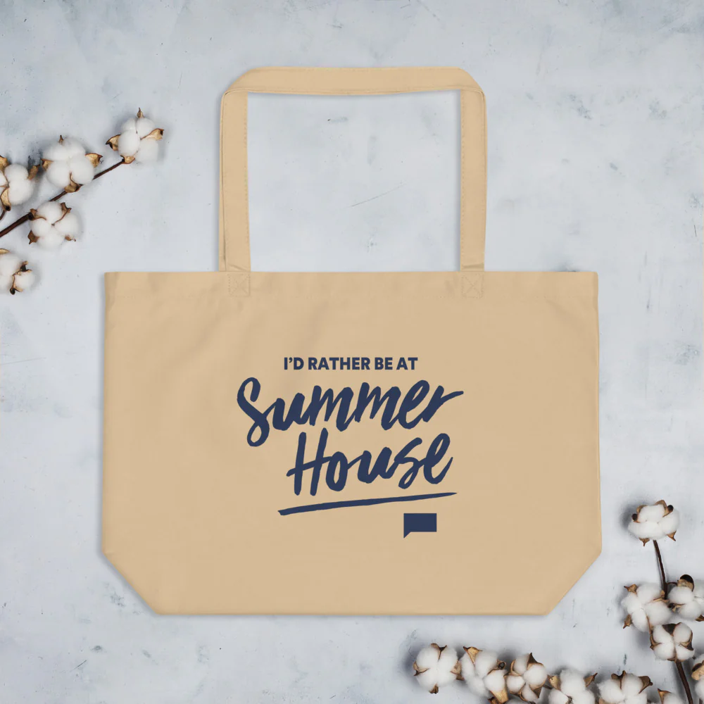 Summer House I'd Rather Be at Summer House Large Tote - Image 2