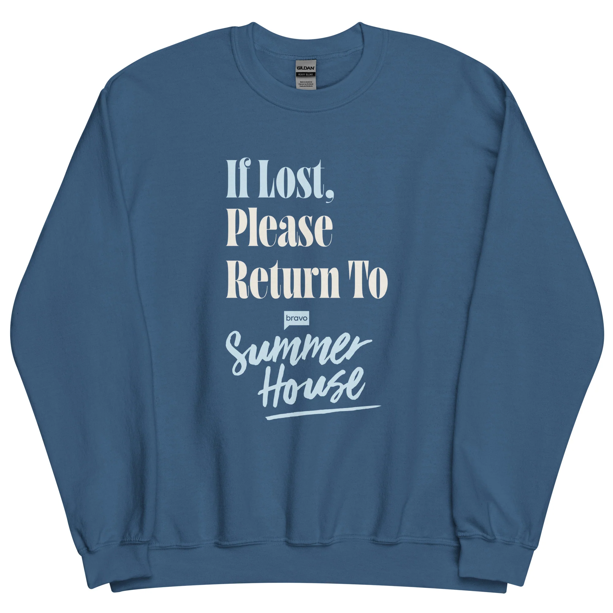 Summer House If Lost, Return To Summer House Unisex Crewneck