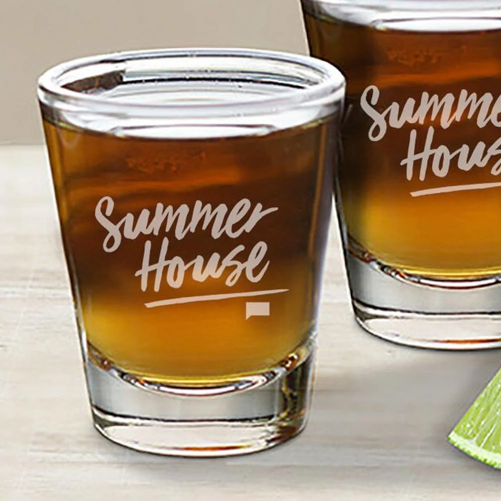 Summer House Logo Shot Glasses - Set of 2 - Image 2