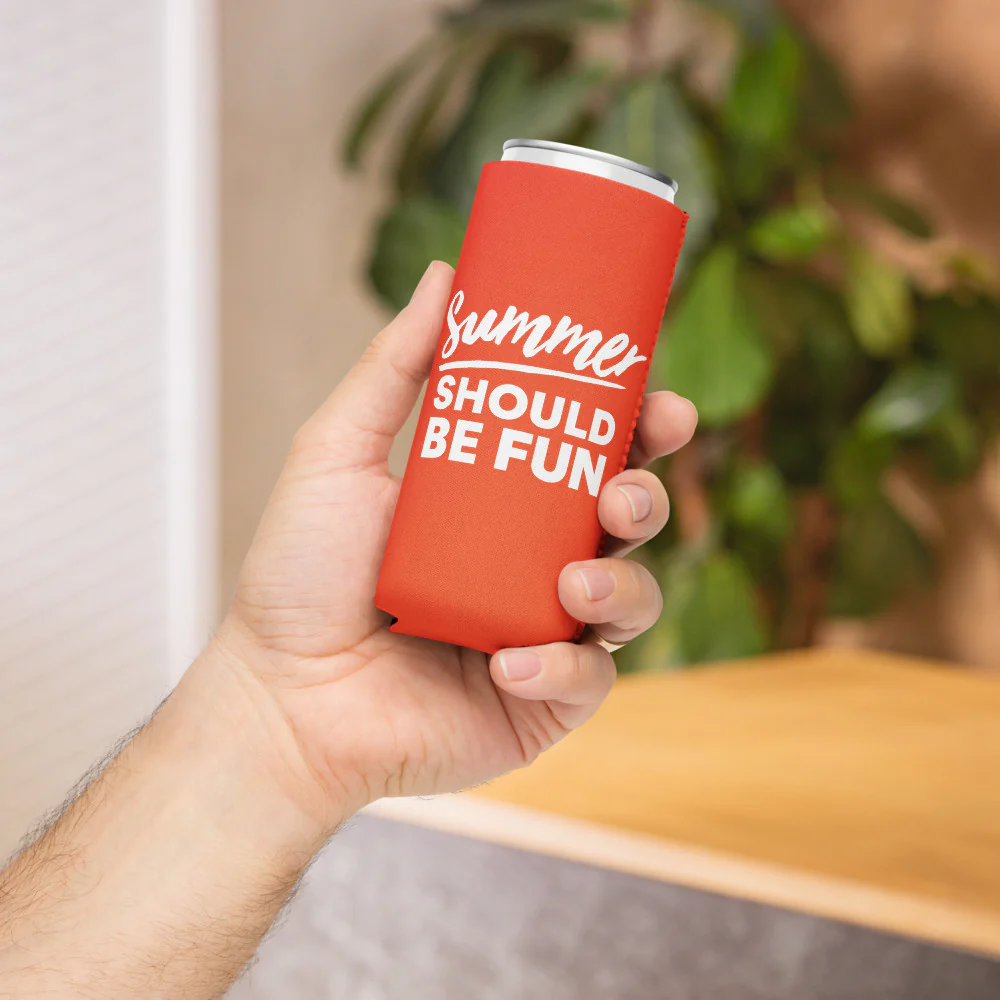 Summer House Summer Should Be Fun Can Cooler - Image 3