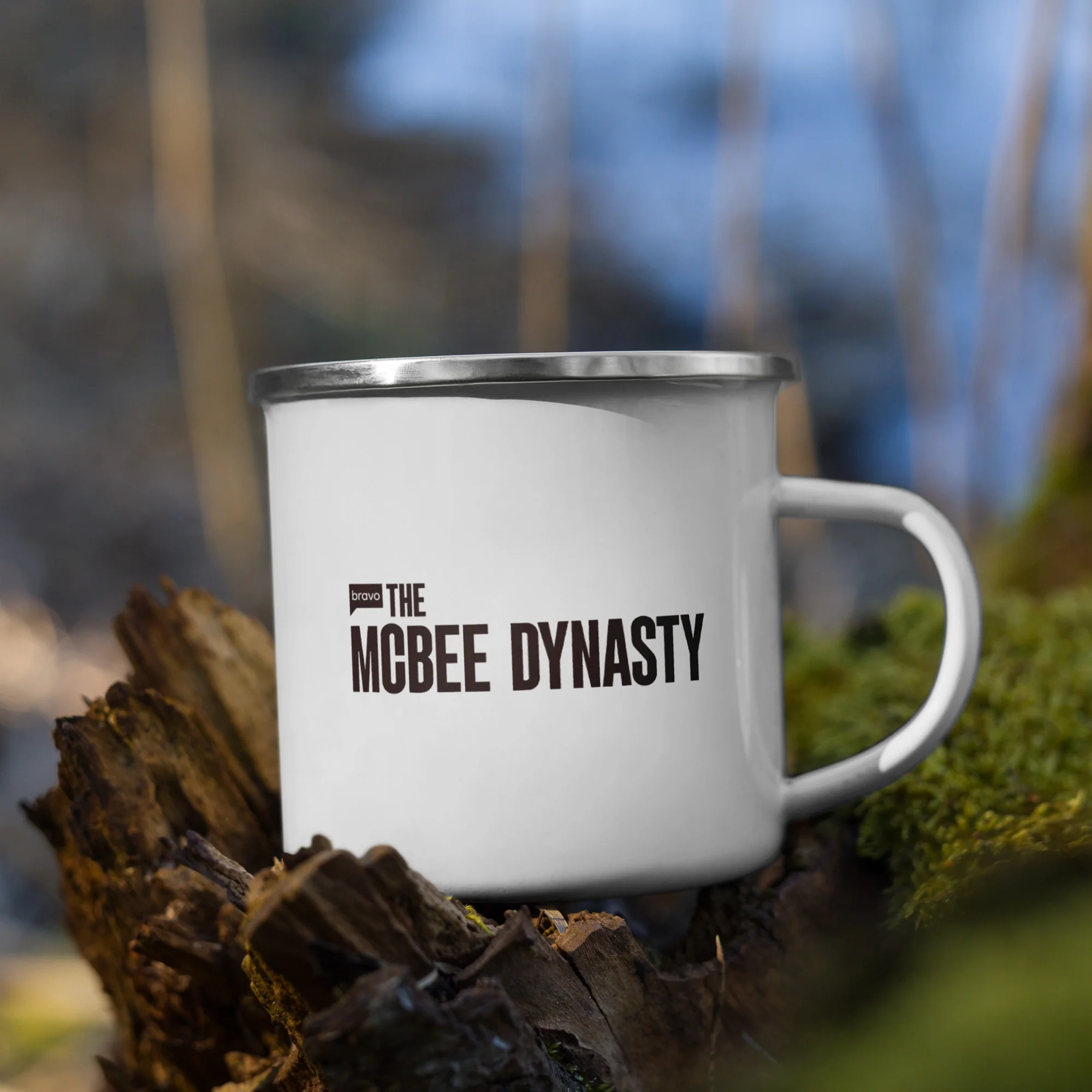 The McBee Dynasty Enamel Mug All Cowboy No Bull - Image 4