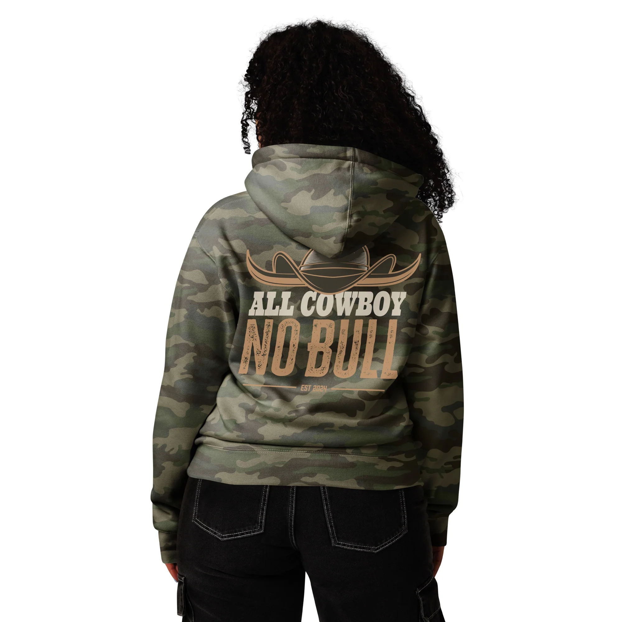The McBee Dynasty Hoodie All Cowboy No Bull - Image 5
