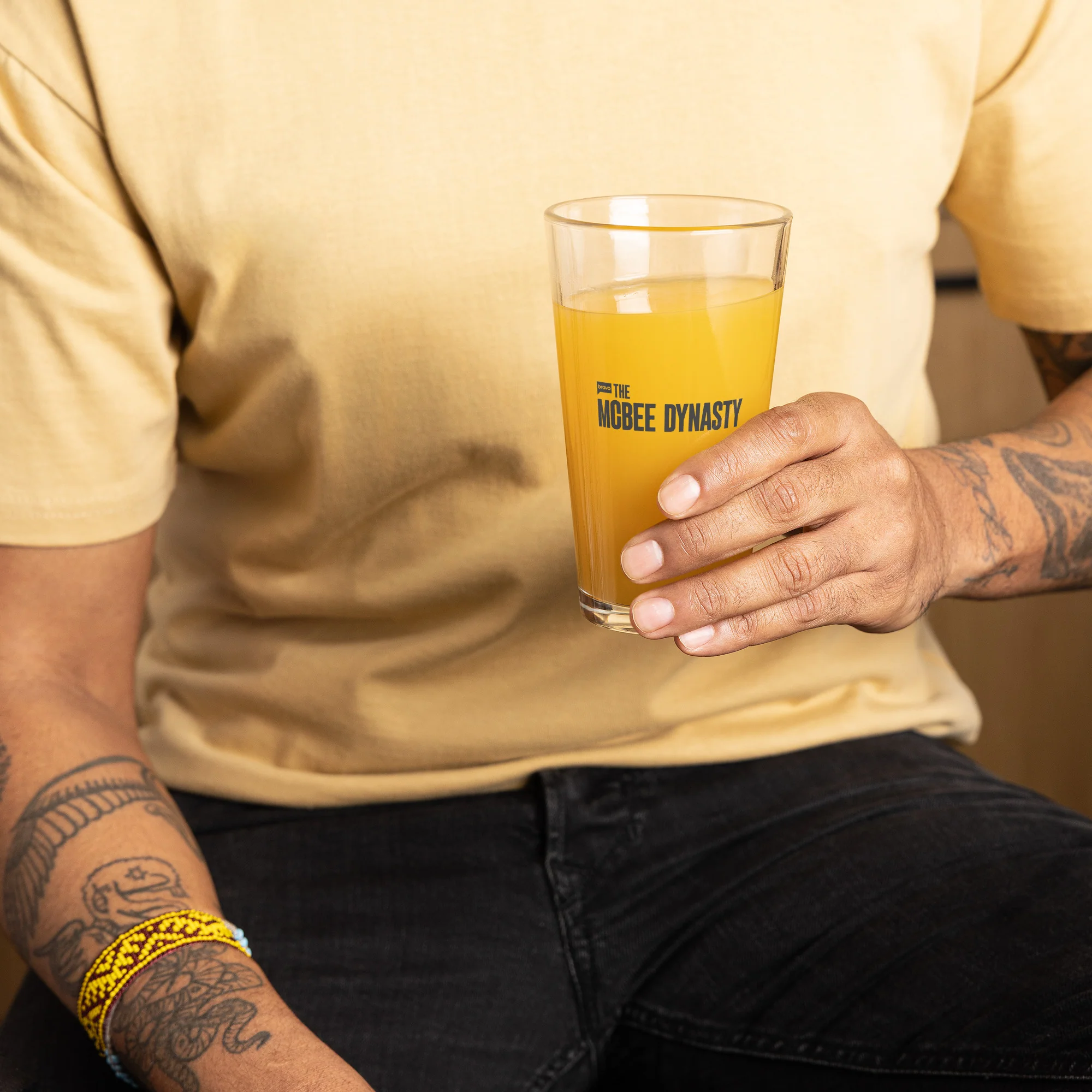 The McBee Dynasty Pint Glass Real American Cowboy - Image 3