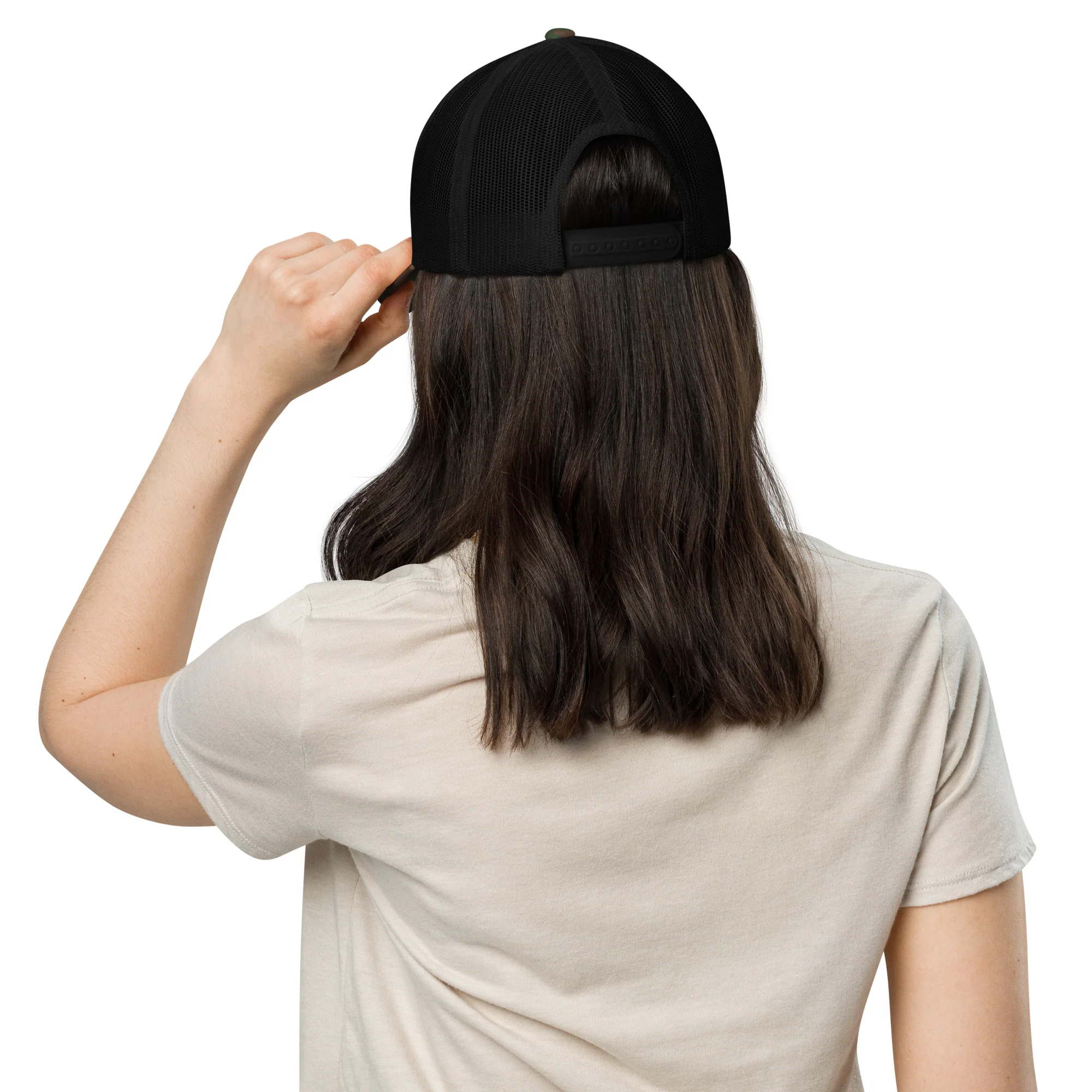 The McBee Dynasty Trucker Hat Logo Camouflage - Image 6