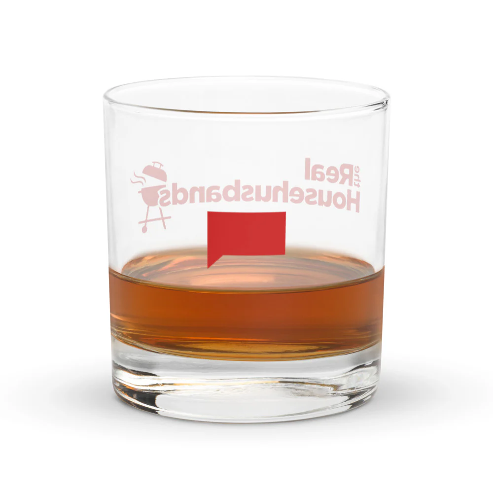 The Real Househusbands Rocks Glass - Image 4