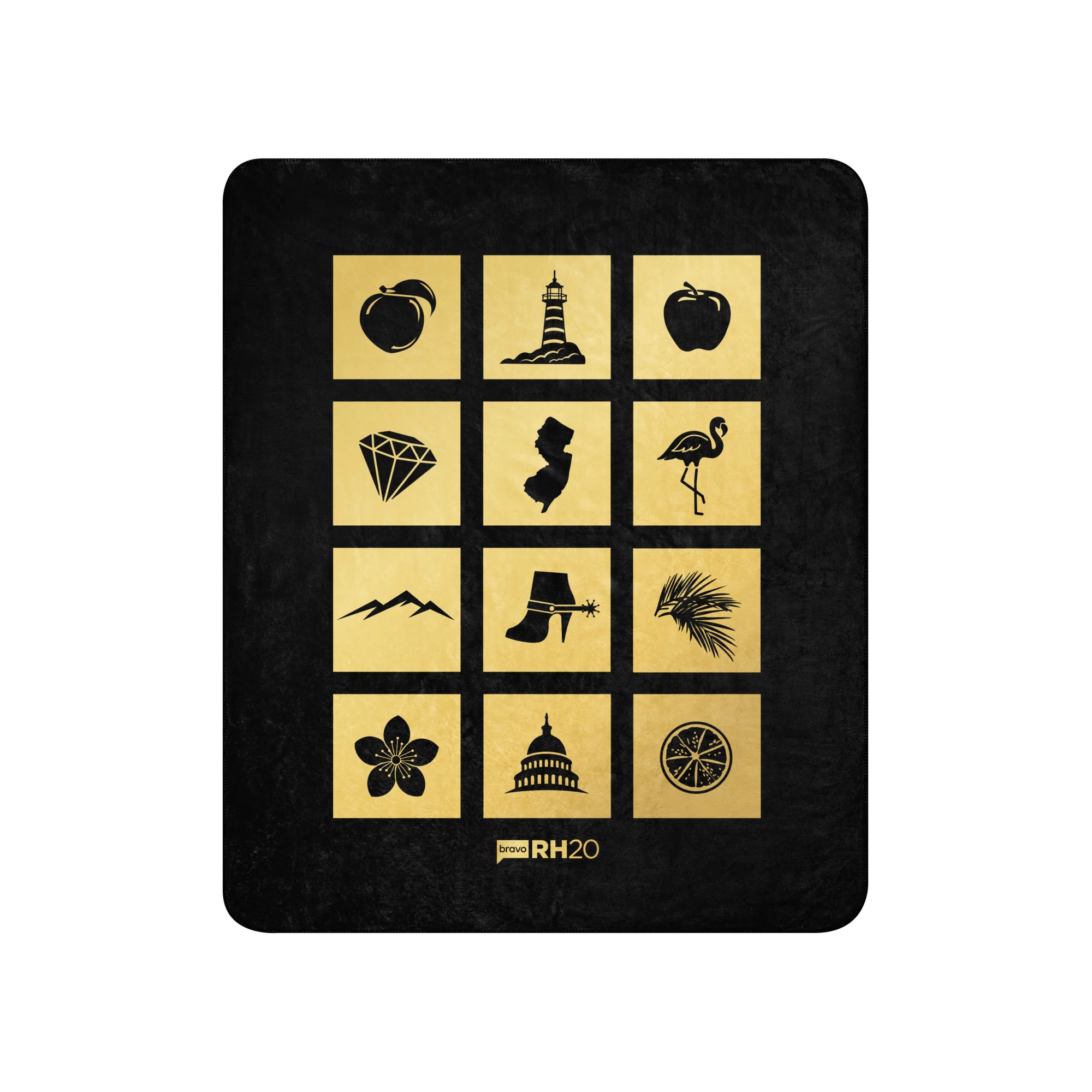 The Real Housewives 20th Anniversary Sherpa Blanket I’ve Seen It All Icons - Image 3
