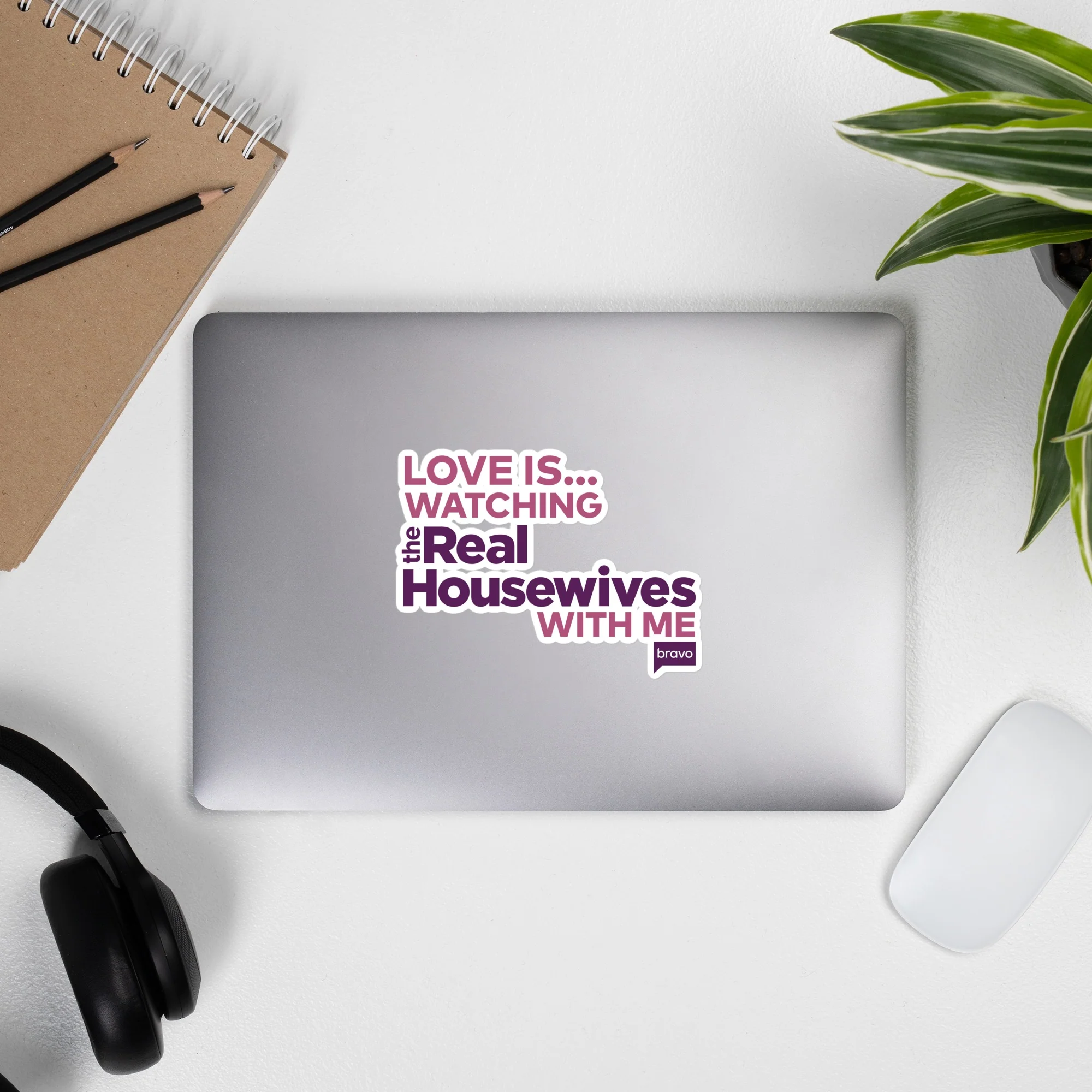 The Real Housewives Love Is.. The Real Housewives Die Cut Sticker - Image 3