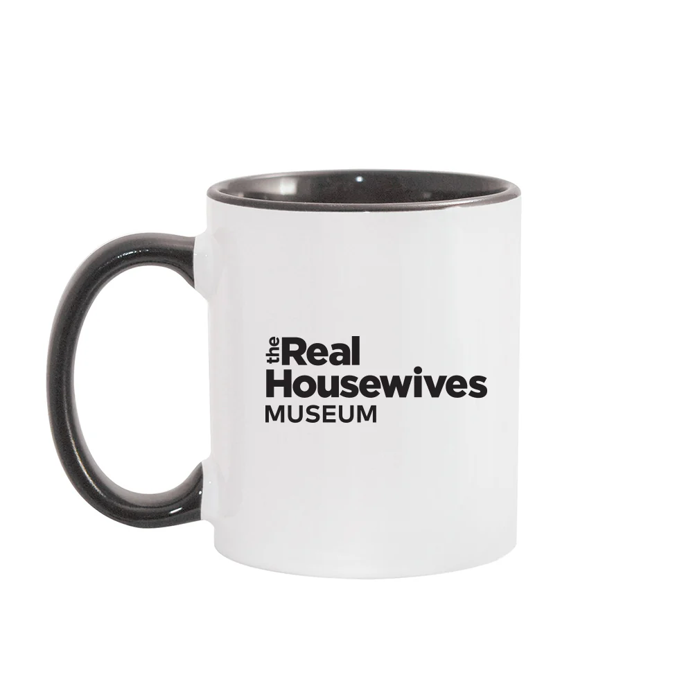 The Real Housewives Museum Logo Two-Tone Mug