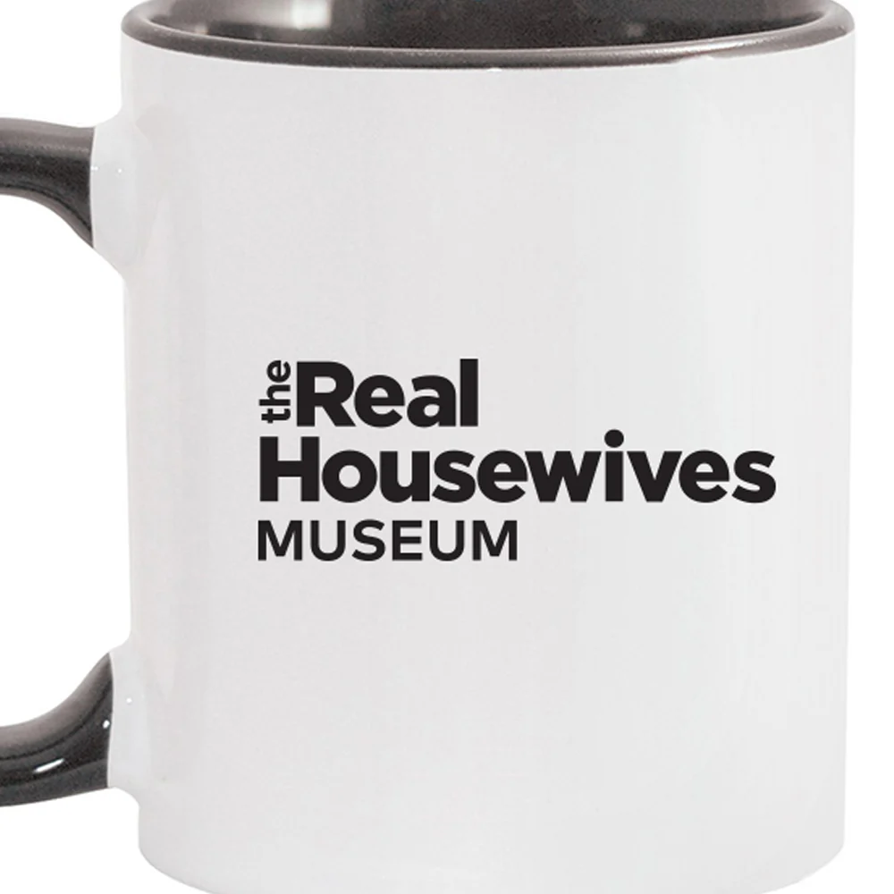 The Real Housewives Museum Logo Two-Tone Mug - Image 2