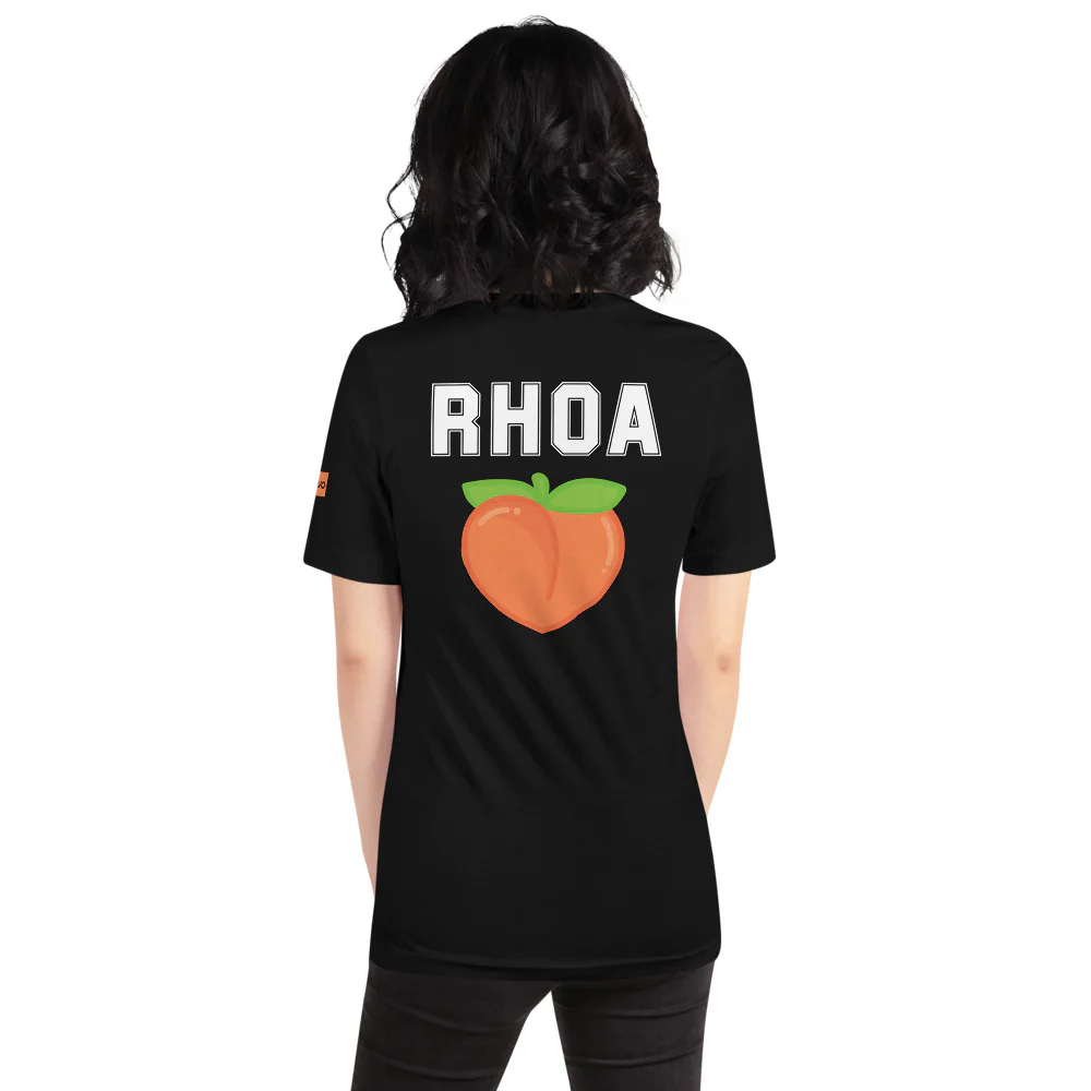 The Real Housewives of Atlanta Peach Adult Short Sleeve T-Shirt - Image 6