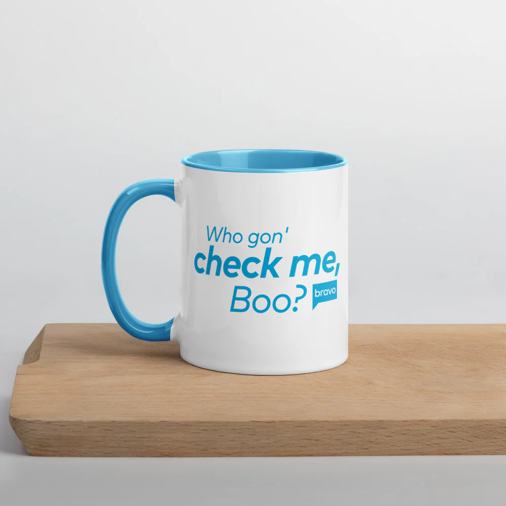 The Real Housewives of Atlanta Who Gon' Check Me, Boo? Two-Tone Mug - Image 4