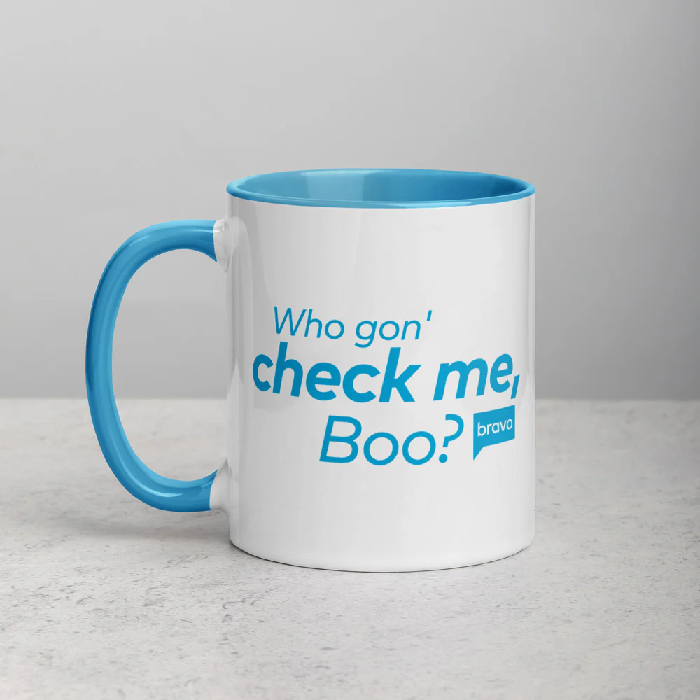 The Real Housewives of Atlanta Who Gon' Check Me, Boo? Two-Tone Mug - Image 7