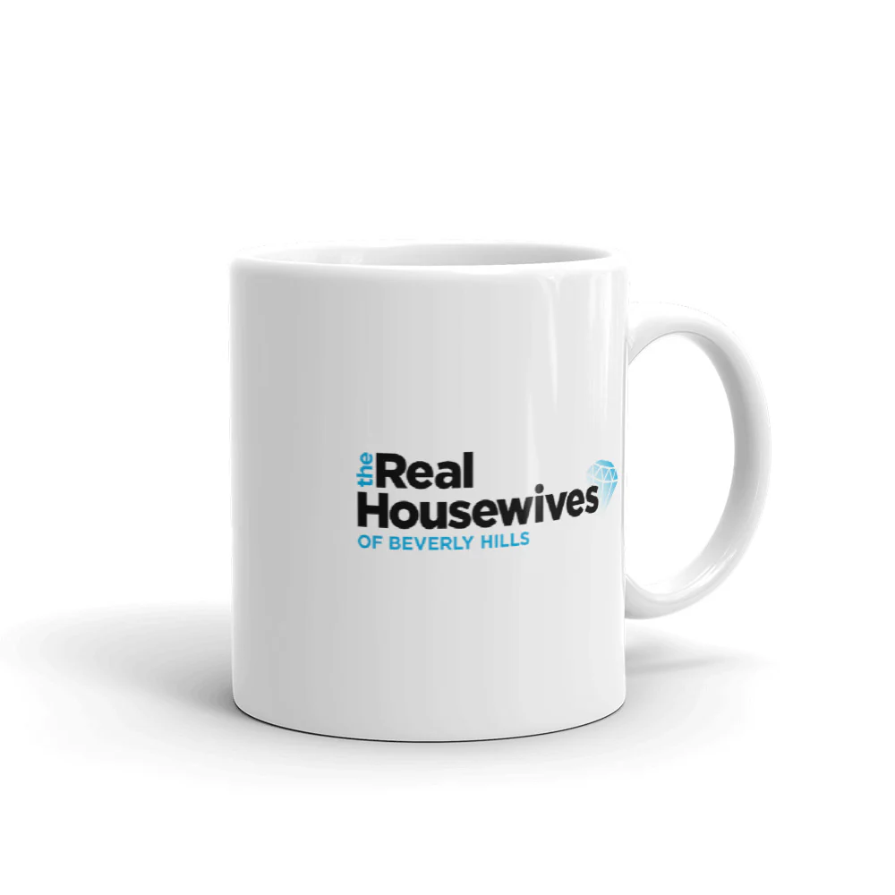 The Real Housewives of Beverly Hills Bravo, Bravo, F*cking Bravo White Mug - Image 3