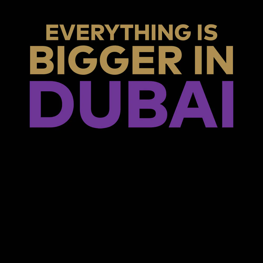 The Real Housewives of Dubai Bigger in Dubai Pillow - Image 3