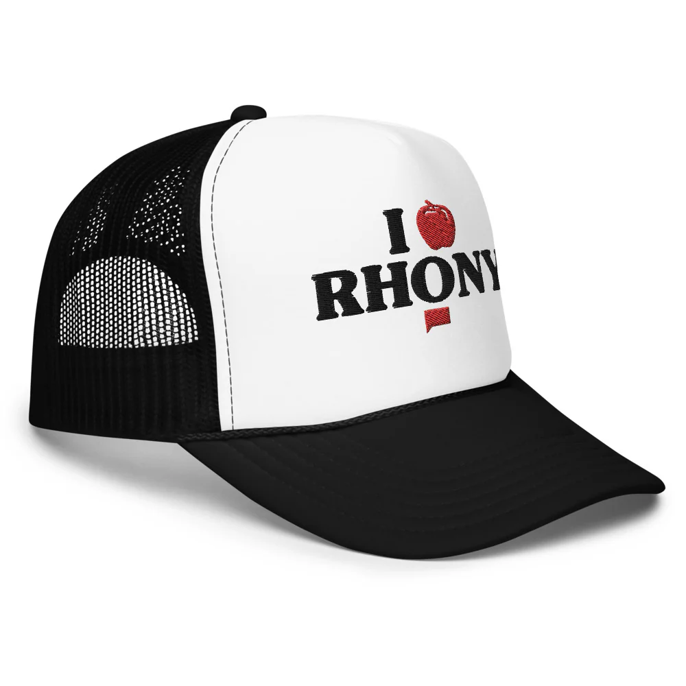 The Real Housewives of New York City RHONY Apple Embroidered Trucker Hat - Image 2