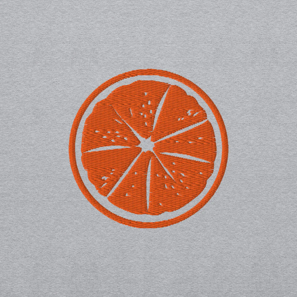 The Real Housewives of Orange County Orange Embroidered Crewneck - Image 4