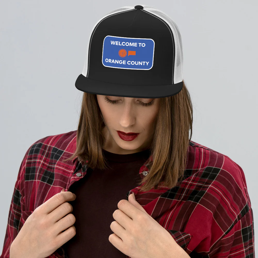 The Real Housewives of Orange County Welcome Sign Trucker Hat - Image 10