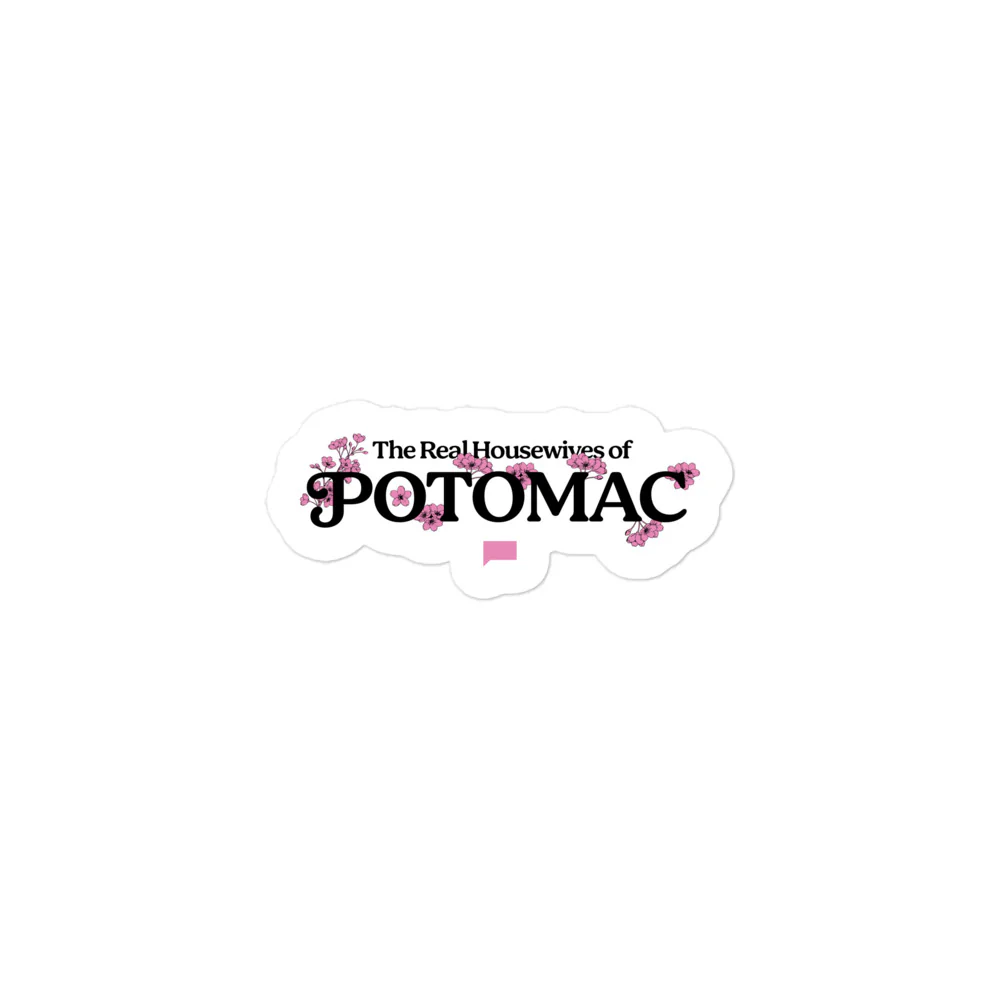 The Real Housewives of Potomac Cherry Blossom Sticker - Image 4