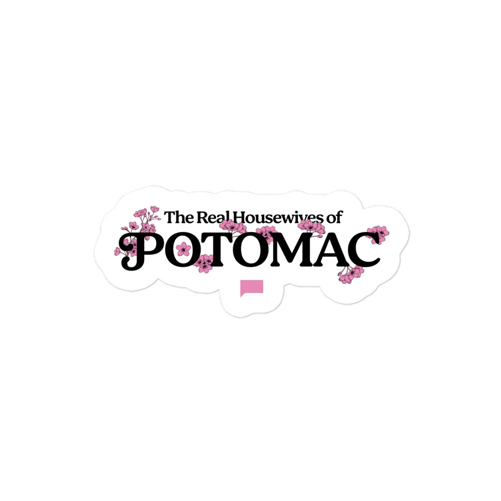 The Real Housewives of Potomac Cherry Blossom Sticker - Image 9