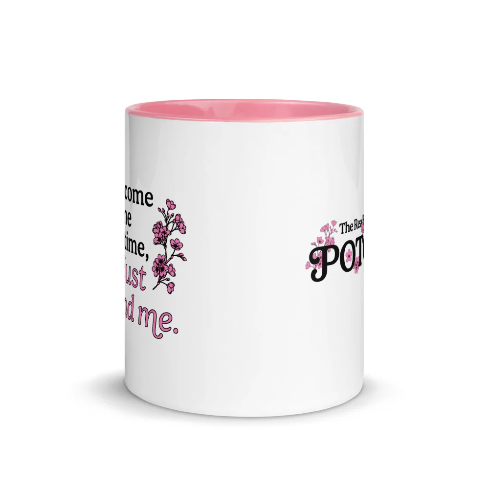 The Real Housewives of Potomac People Come For Me All The Time Two-Tone Mug - Image 3