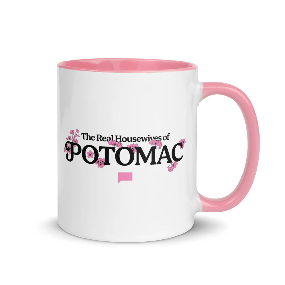 The Real Housewives of Potomac People Come For Me All The Time Two-Tone Mug - Image 4