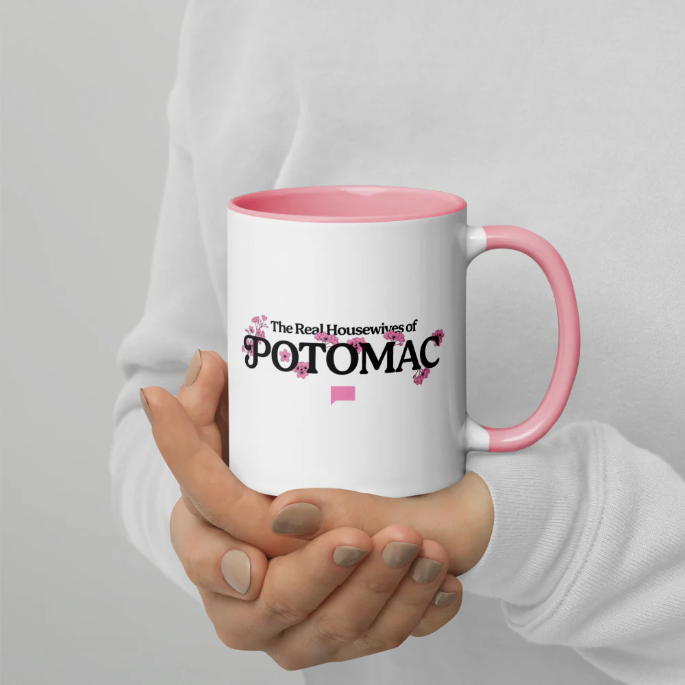The Real Housewives of Potomac People Come For Me All The Time Two-Tone Mug - Image 7