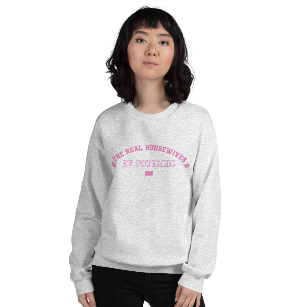 The Real Housewives of Potomac Varsity Crewneck - Image 3