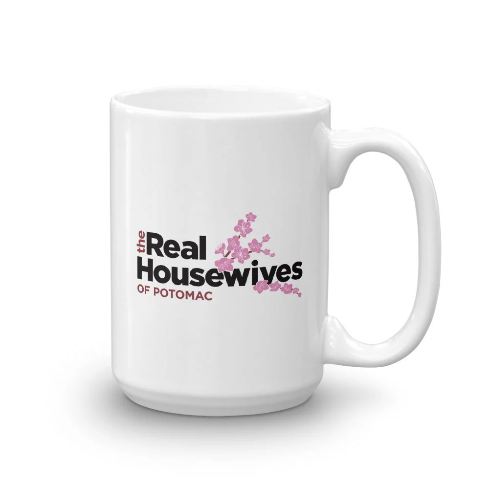 The Real Housewives of Potomac White Mug - Image 3