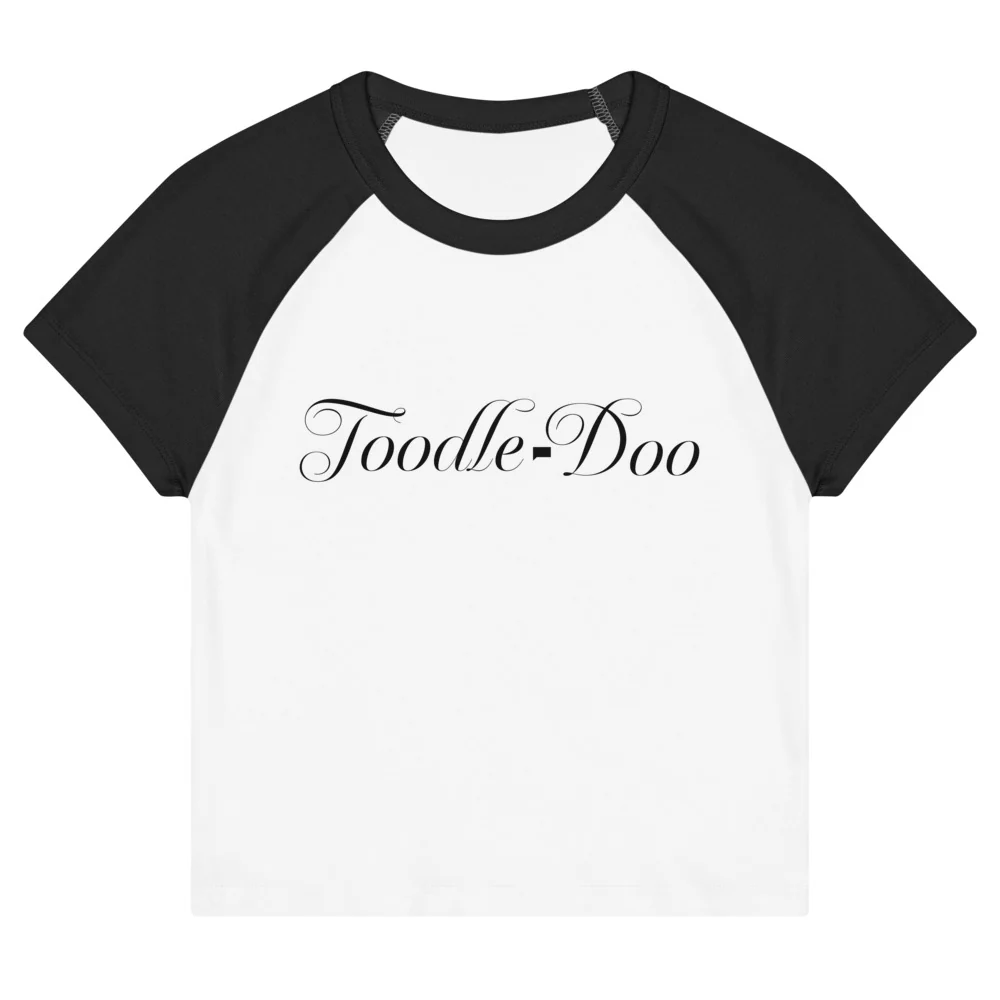 The Real Housewives of Potomac Women's Raglan Tee Toodle-doo
