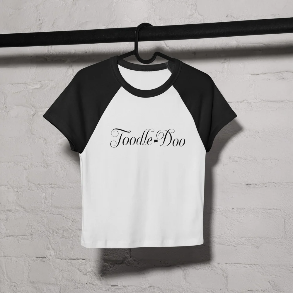 The Real Housewives of Potomac Women's Raglan Tee Toodle-doo - Image 5
