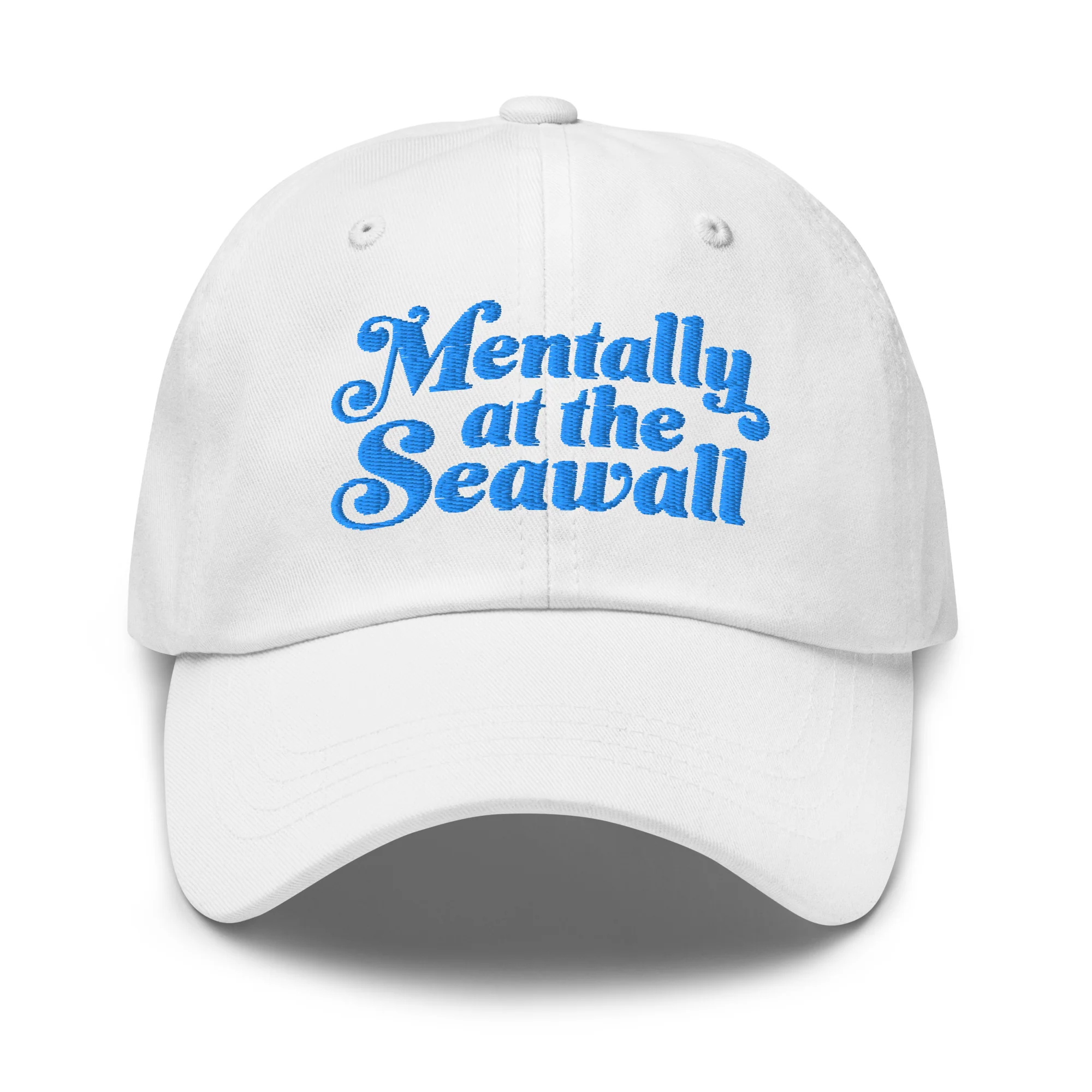 The Real Housewives of Rhode Island Hat Mentally, at the Seawall Embroidered - Image 3