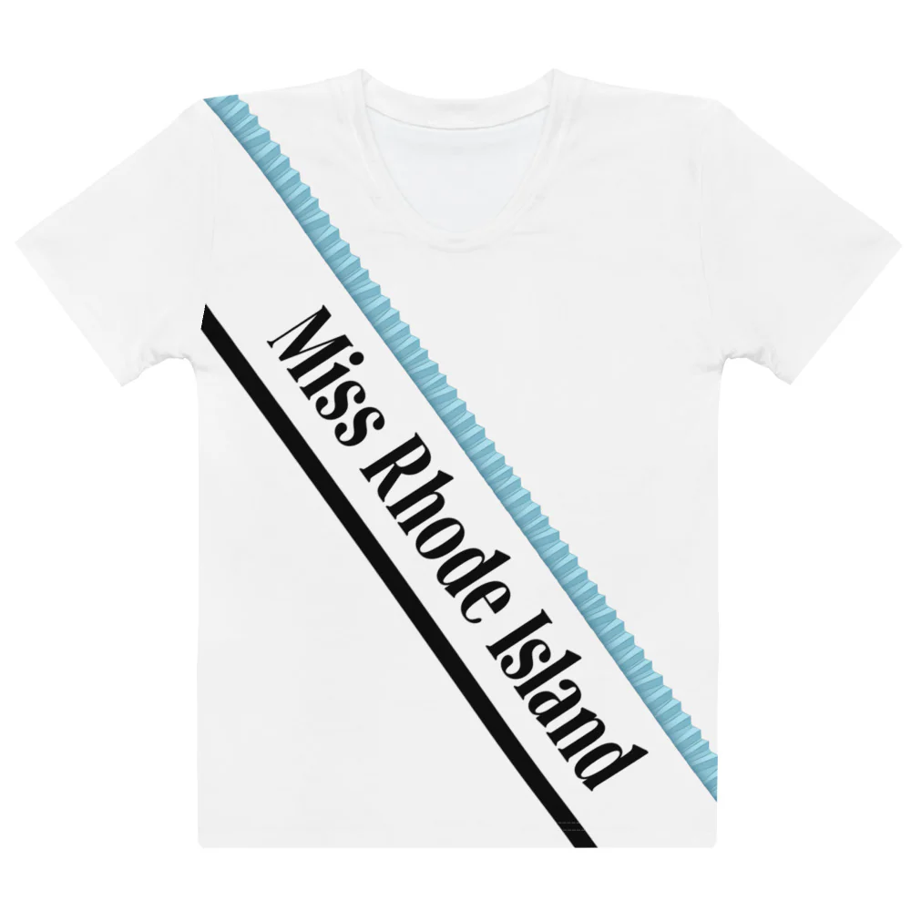 The Real Housewives of Rhode Island T-Shirt Miss Rhode Island Sash
