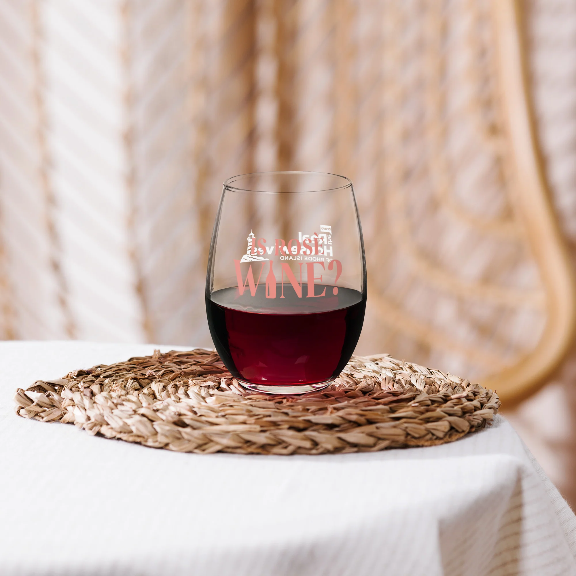 The Real Housewives of Rhode Island Wine Glass Is Rose Wine? - Image 3