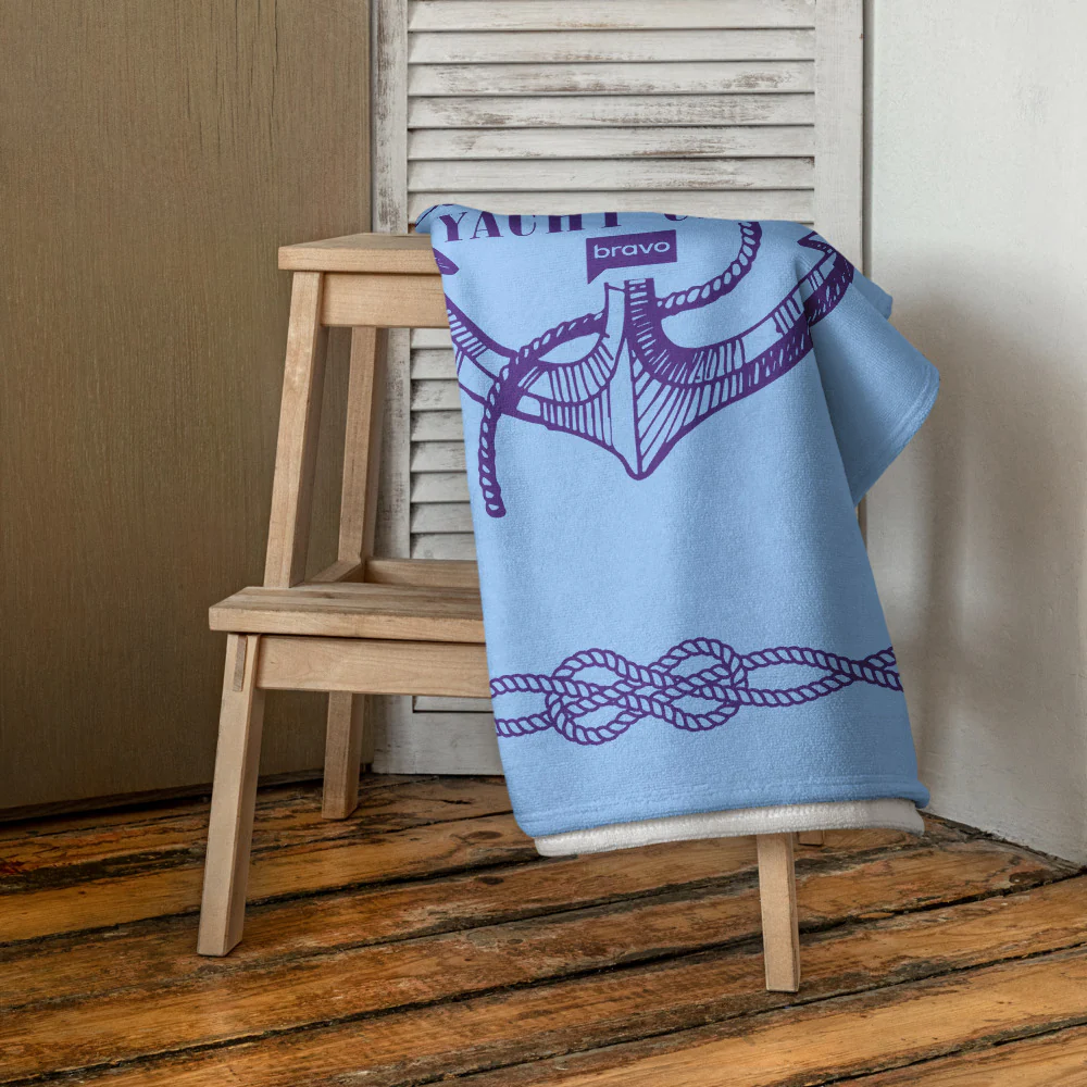 The Real Housewives of Salt Lake City Beach Towel Baby Gorgeous Yacht Club - Image 3