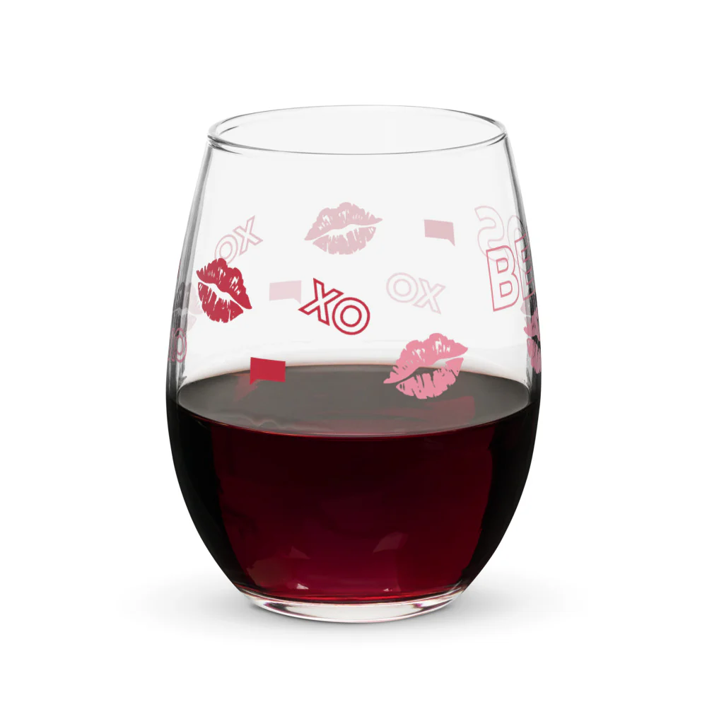 The Real Housewives of Salt Lake City Besos Stemless Wine Glass - Image 7