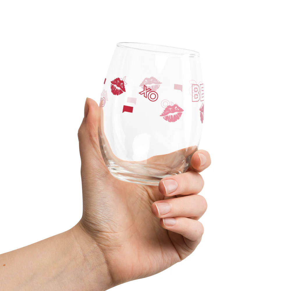 The Real Housewives of Salt Lake City Besos Stemless Wine Glass - Image 8