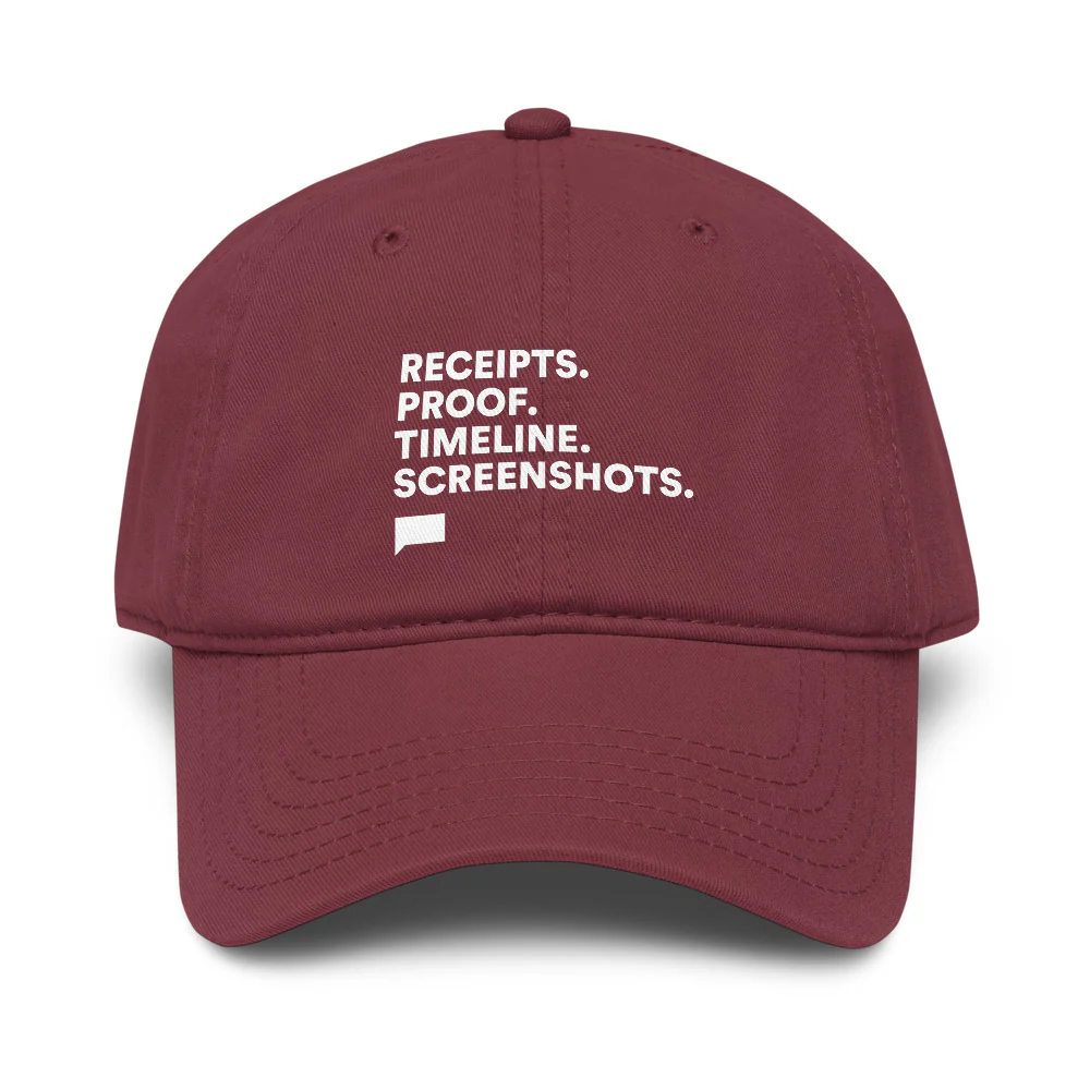 The Real Housewives of Salt Lake City Cap Receipts. Proof. Timeline. Screenshots.